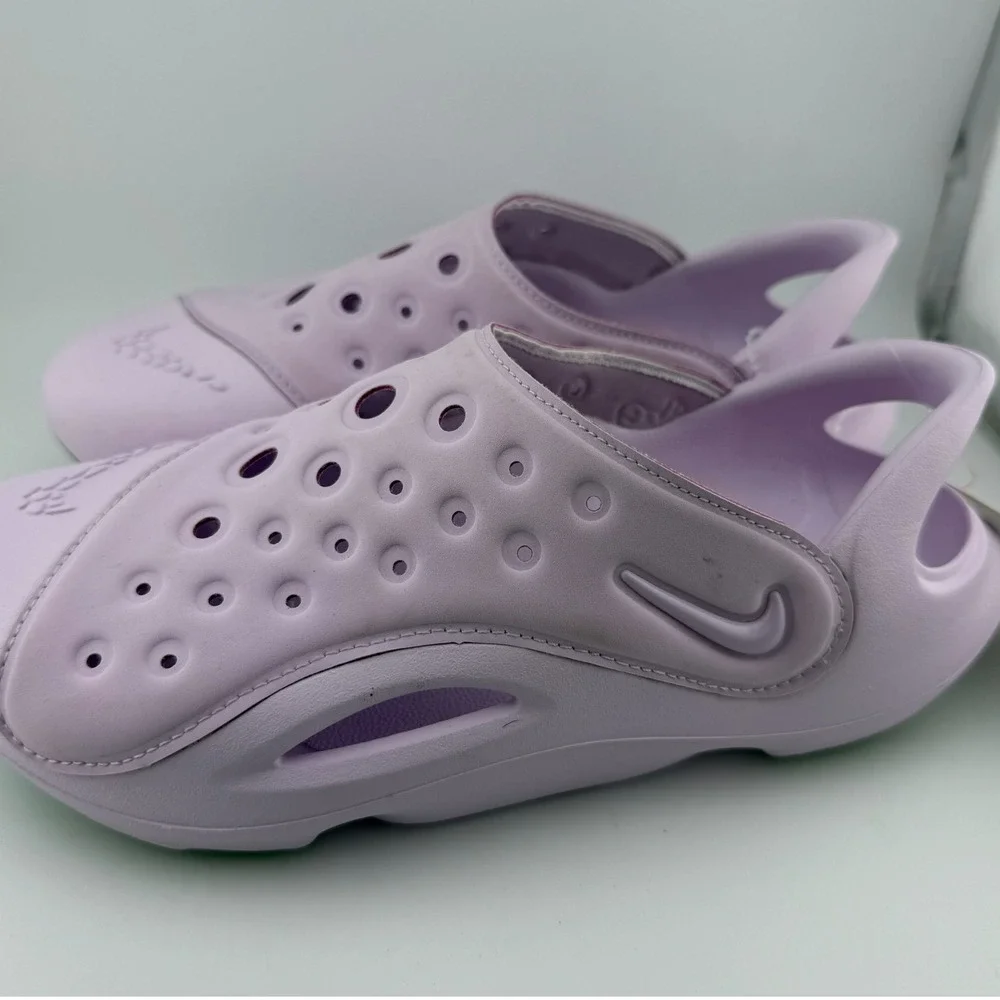 Nike Aquaswoosh GS 4Y Purple New Water Shoes Clogs FN0740-500